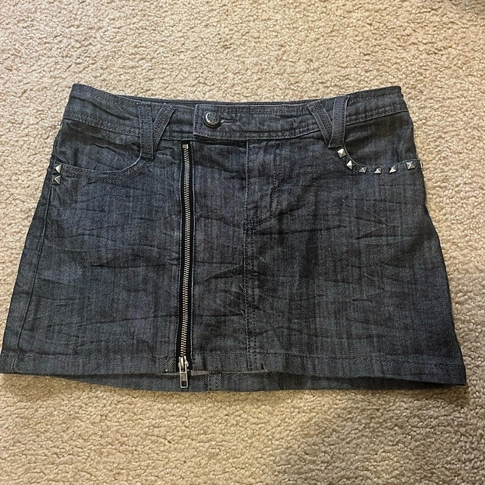 Y2K Denim Mini Skirt